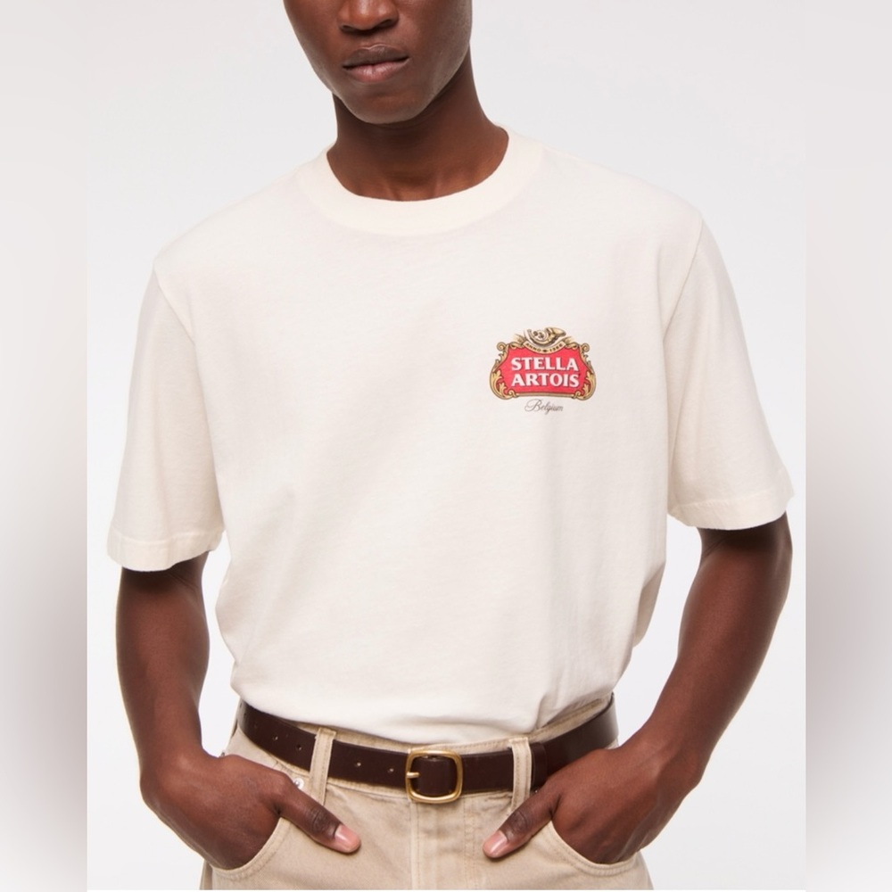 Stella Artois Vintage-Inspired Graphic Tee